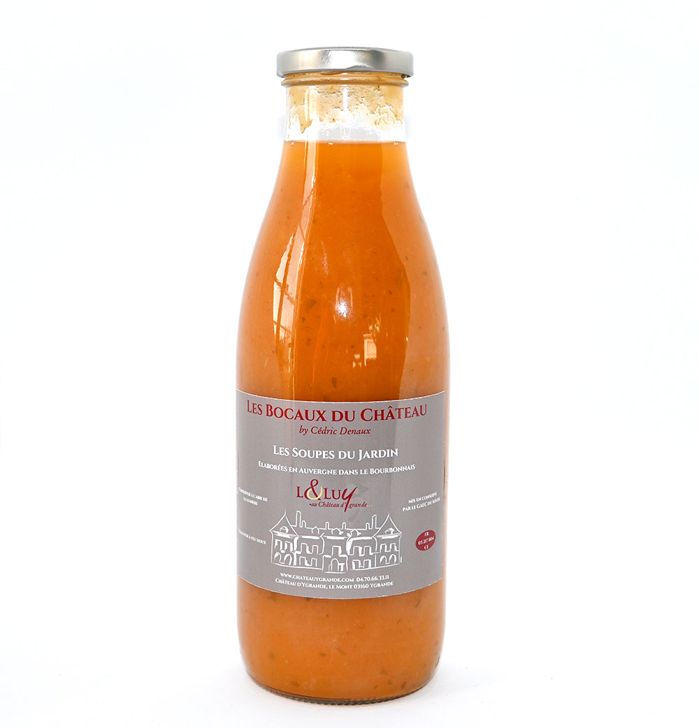 Velouté de Carottes et Feuilles de Capucine